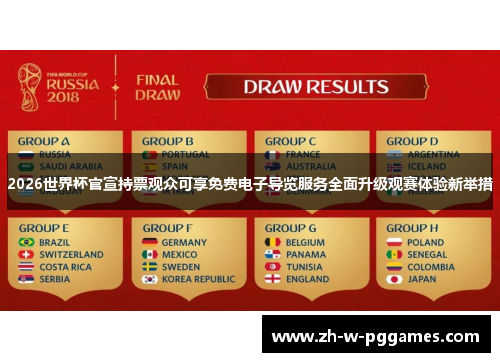 2026世界杯官宣持票观众可享免费电子导览服务全面升级观赛体验新举措