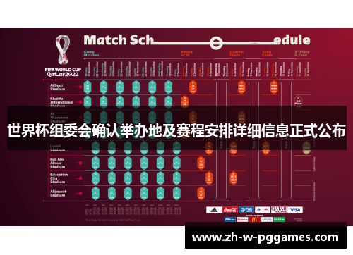 世界杯组委会确认举办地及赛程安排详细信息正式公布
